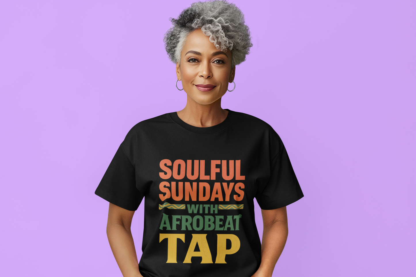 Soulful Sundays with Afrobeat Tap-T-shirt